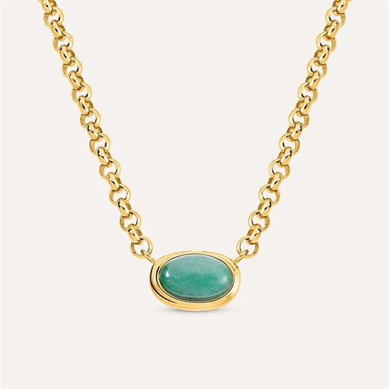 Collier Stroili Oro Femme in Acier Avventurina 1700143 - 1700143